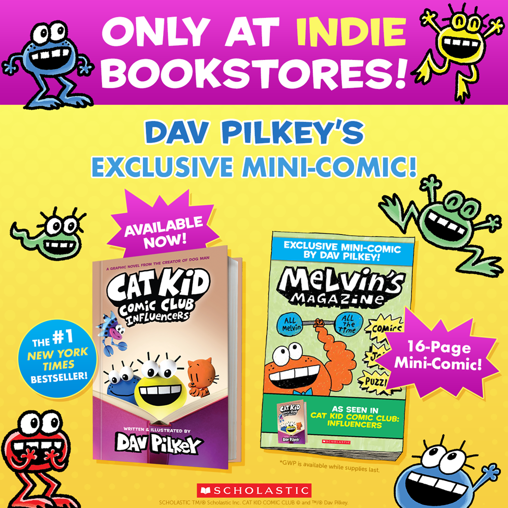 Cat Kid Comic Club: Influencers: A Graphic Novel (Cat Kid Comic Club #5): From the Creator of Dog Man