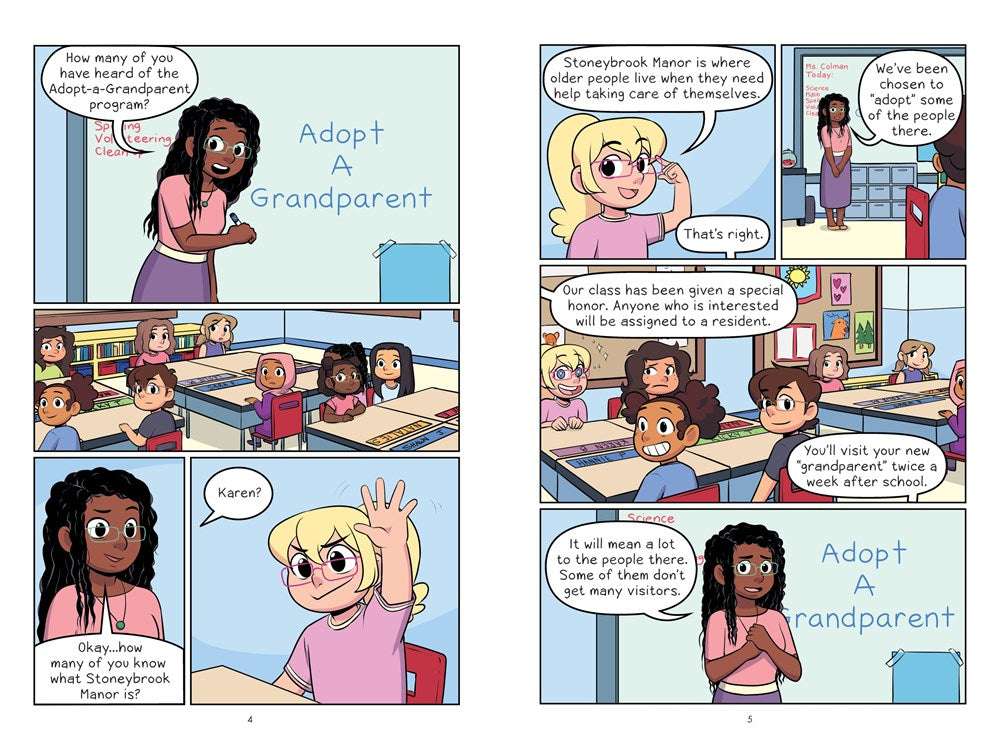 Karen's Grandmothers: A Graphic Novel (Baby-sitters Little Sister #9) (Baby-Sitters Little Sister Graphix)