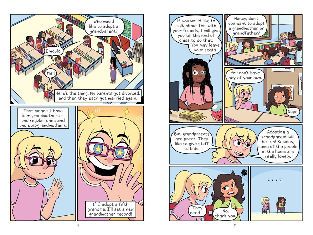 Karen's Grandmothers: A Graphic Novel (Baby-sitters Little Sister #9) (Baby-Sitters Little Sister Graphix)