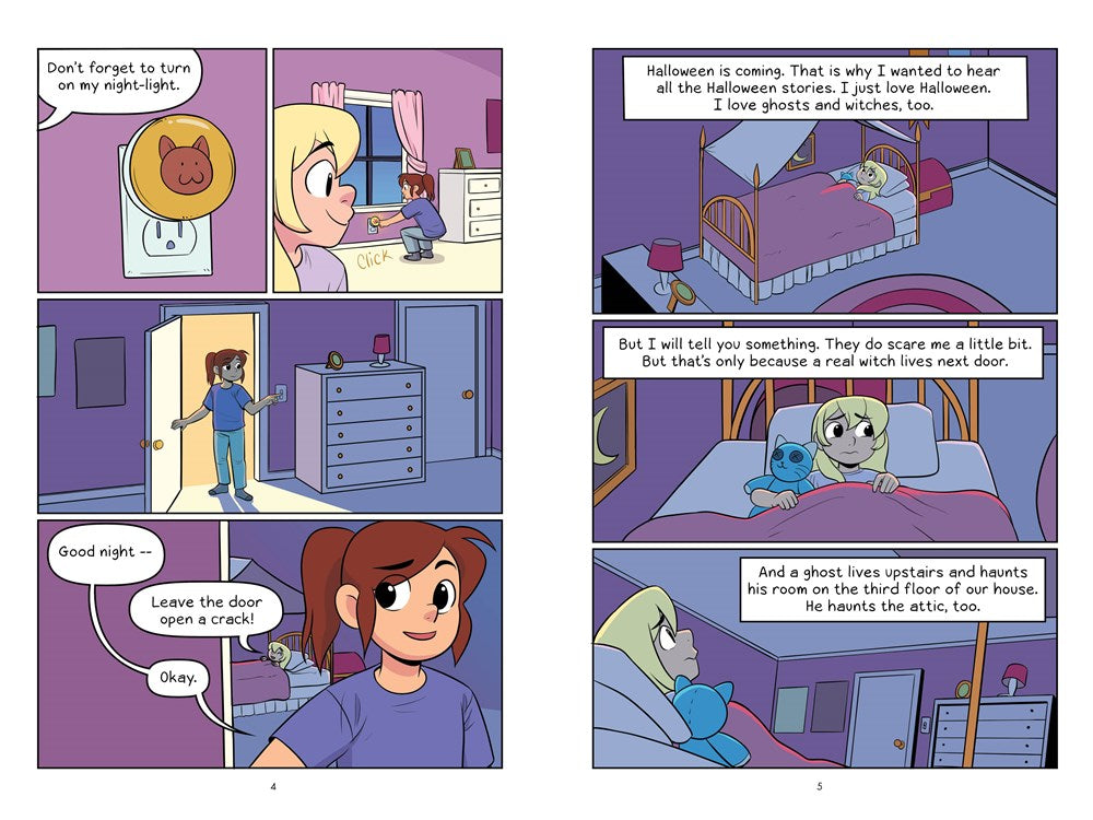 Karen's Ghost: A Graphic Novel (Baby-sitters Little Sister #11) (Baby-Sitters Little Sister Graphix)