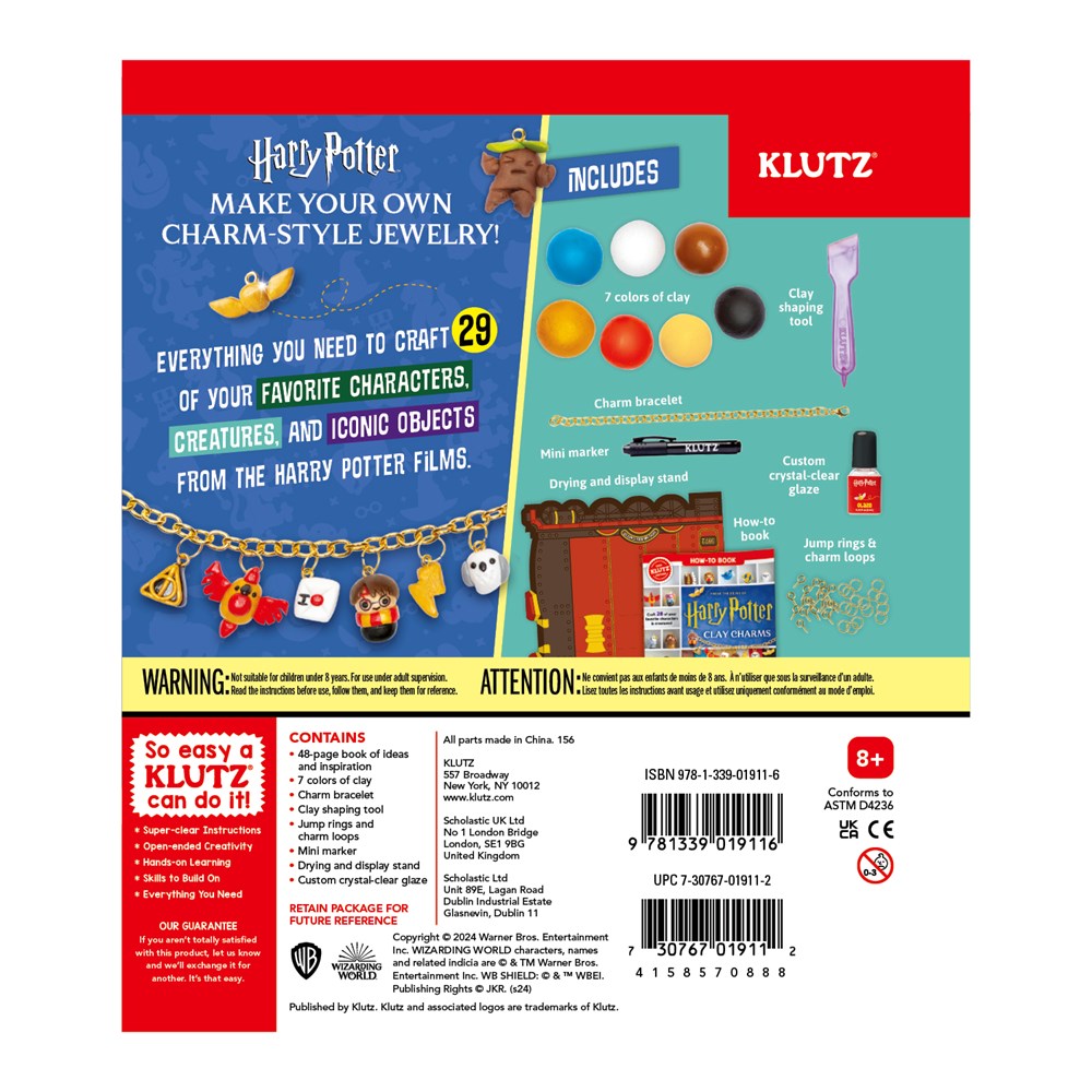 Harry Potter Clay Charms Activity Kit