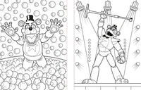 Five Nights at Freddy's Glow in the Dark Coloring Book | The Perfect Stocking Stuffer!
