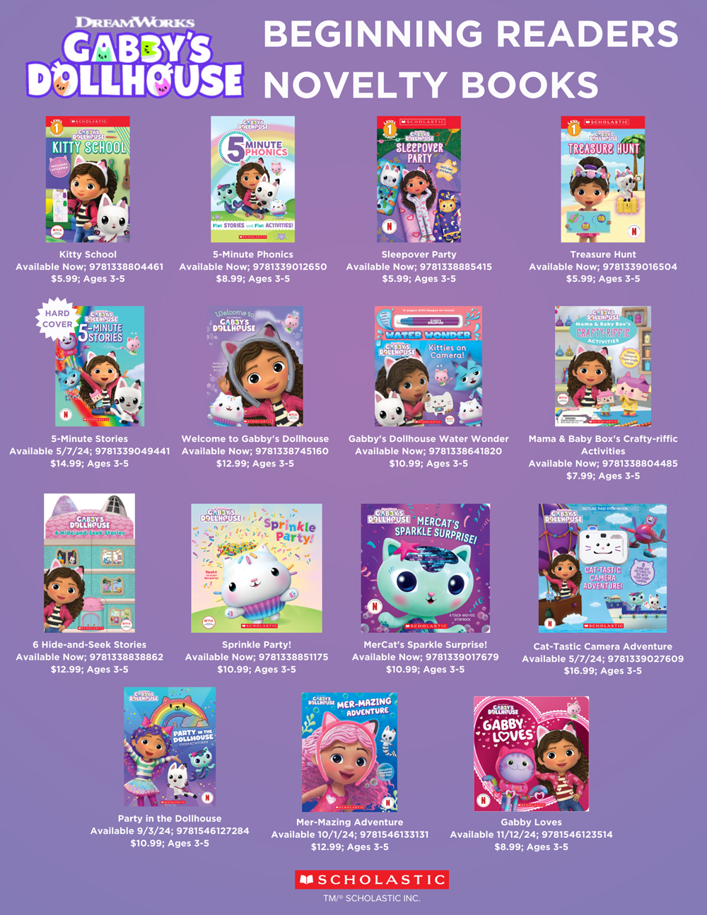 Gabby's Dollhouse: 5-Minute Stories (DreamWorks: Gabby's Dollhouse)
