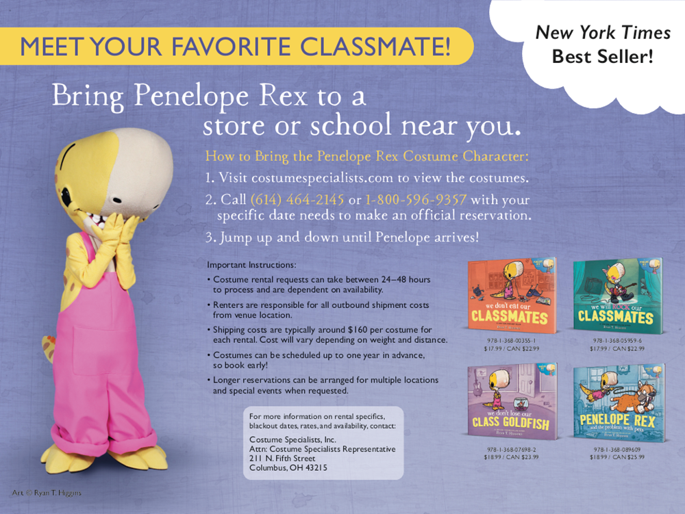 We Don't Eat Our Classmates: A Penelope Rex Book