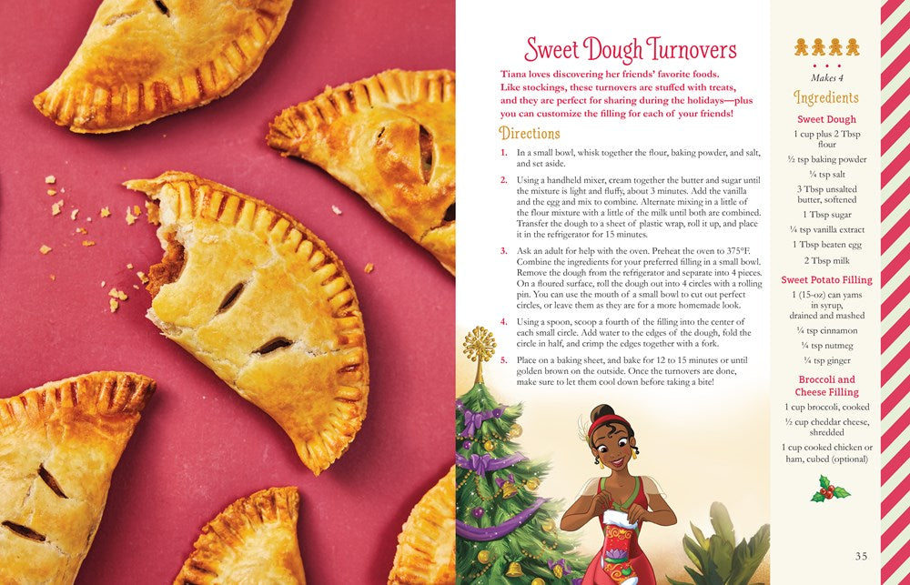 The Disney Christmas Cookbook: 50 Delicious Recipes!