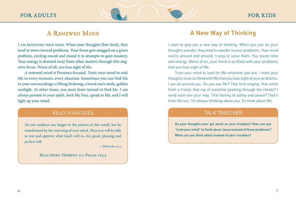 Jesus Calling Family Devotional, Hardcover, with Scripture References