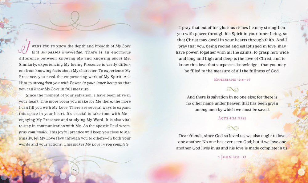 Jesus Calling for Easter, Padded Hardcover, with Full Scriptures