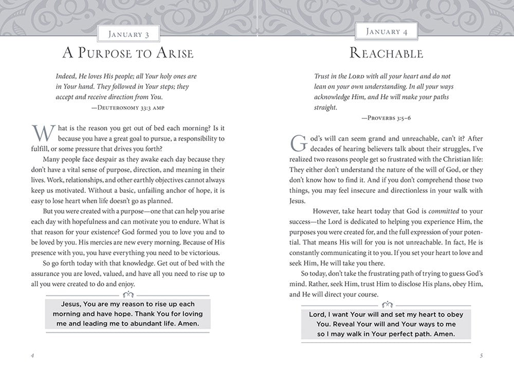 God's Purpose for Your Life: A Daily Devotional for Finding Purpose and Following God's Plan (365 Devotions - Inspiration for Every Day of the Year) - ... Gift (Devotionals from Charles F. Stanley)