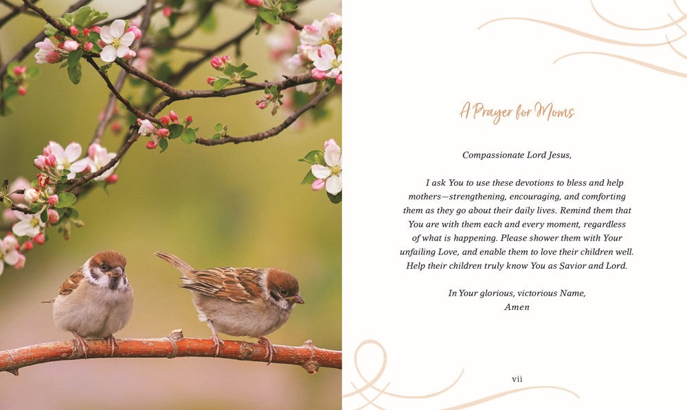 Jesus Calling for Moms, Padded Hardcover, with Full Scriptures: Devotions for Strength, Comfort, and Encouragement (A 50-Day Devotional) - The Perfect Christian Christmas Gift for Women