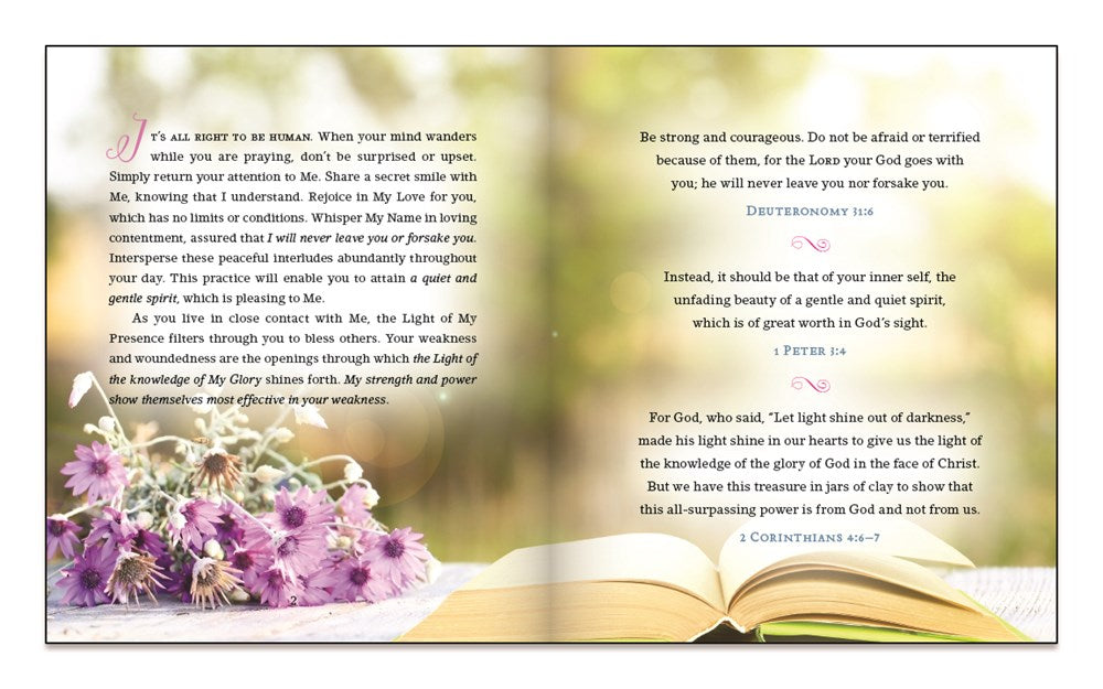 Jesus Calling for Moms, Padded Hardcover, with Full Scriptures: Devotions for Strength, Comfort, and Encouragement (A 50-Day Devotional) - The Perfect Christian Christmas Gift for Women