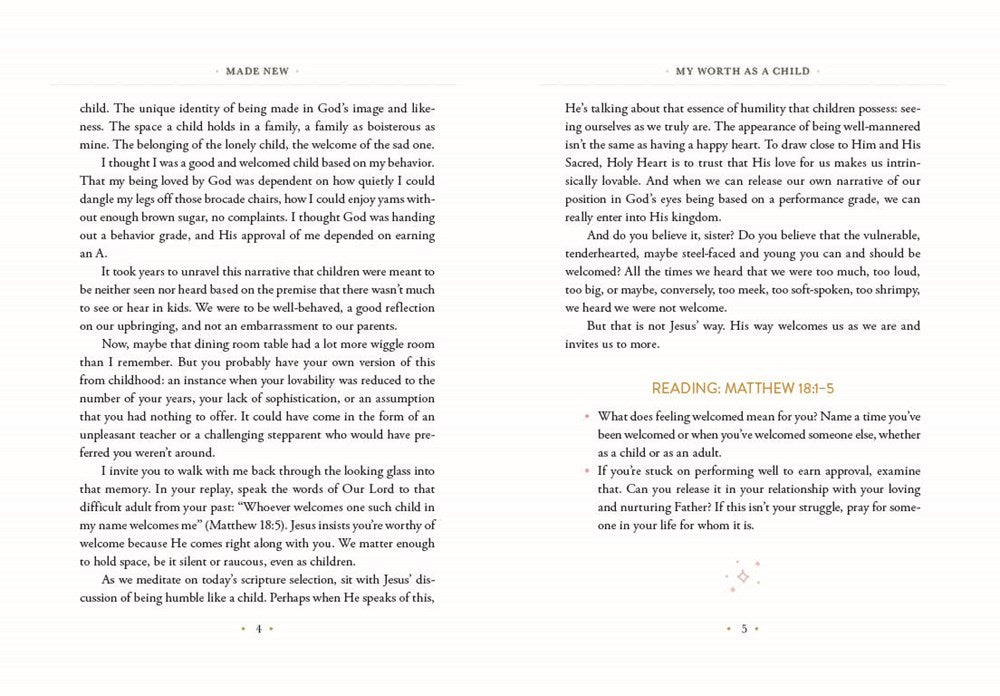 Made New: 52 Devotions for Catholic Women (A 52-Week Devotional)