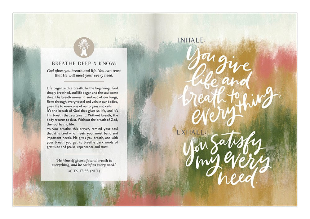 Breath as Prayer: Calm Your Anxiety, Focus Your Mind, and Renew Your Soul (80+ Breath Prayers and Devotional Meditations) - The Perfect Christian Christmas Gift for Women