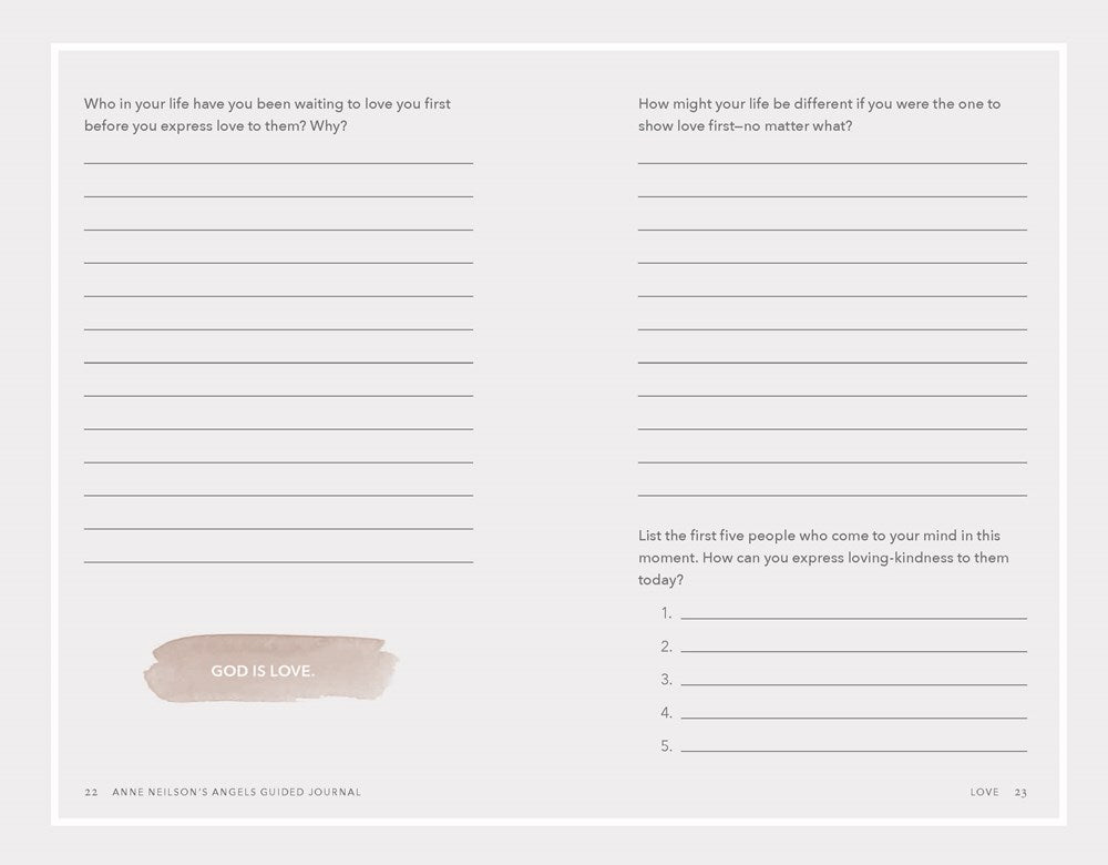 Anne Neilson's Angels Guided Journal