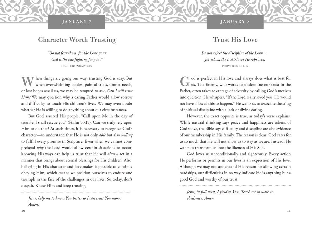 Trusting God with Today: A Daily Devotional for Building Confident Faith and Lasting Joy (365 Devotions - Inspiration for Every Day of the Year) - The ... Gift (Devotionals from Charles F. Stanley)