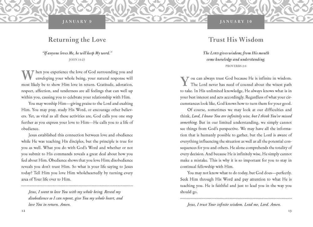 Trusting God with Today: A Daily Devotional for Building Confident Faith and Lasting Joy (365 Devotions - Inspiration for Every Day of the Year) - The ... Gift (Devotionals from Charles F. Stanley)