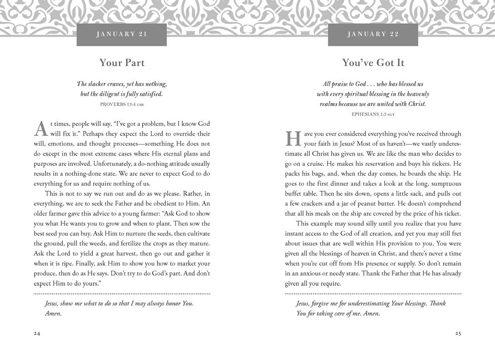 Trusting God with Today: A Daily Devotional for Building Confident Faith and Lasting Joy (365 Devotions - Inspiration for Every Day of the Year) - The ... Gift (Devotionals from Charles F. Stanley)
