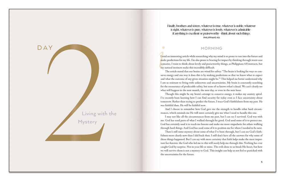 You're Going to Make It: 50 Morning and Evening Devotions to Unrush Your Mind, Uncomplicate Your Heart, and Experience Healing Today (A 50-Day Devotional)