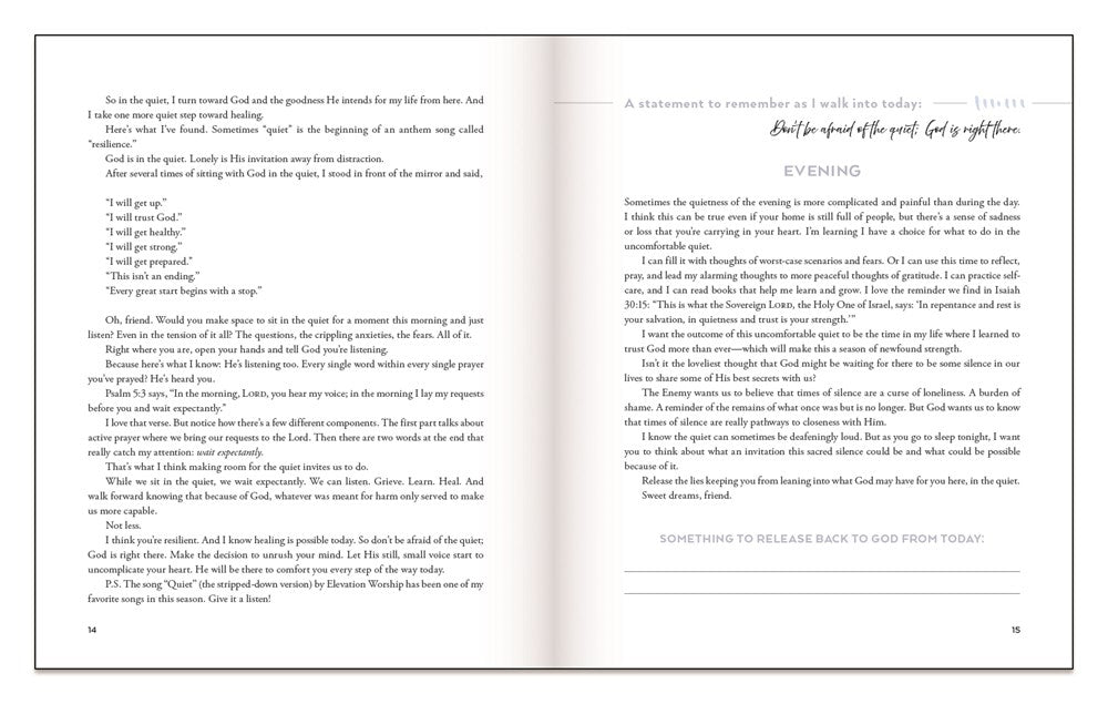 You're Going to Make It: 50 Morning and Evening Devotions to Unrush Your Mind, Uncomplicate Your Heart, and Experience Healing Today (A 50-Day Devotional)
