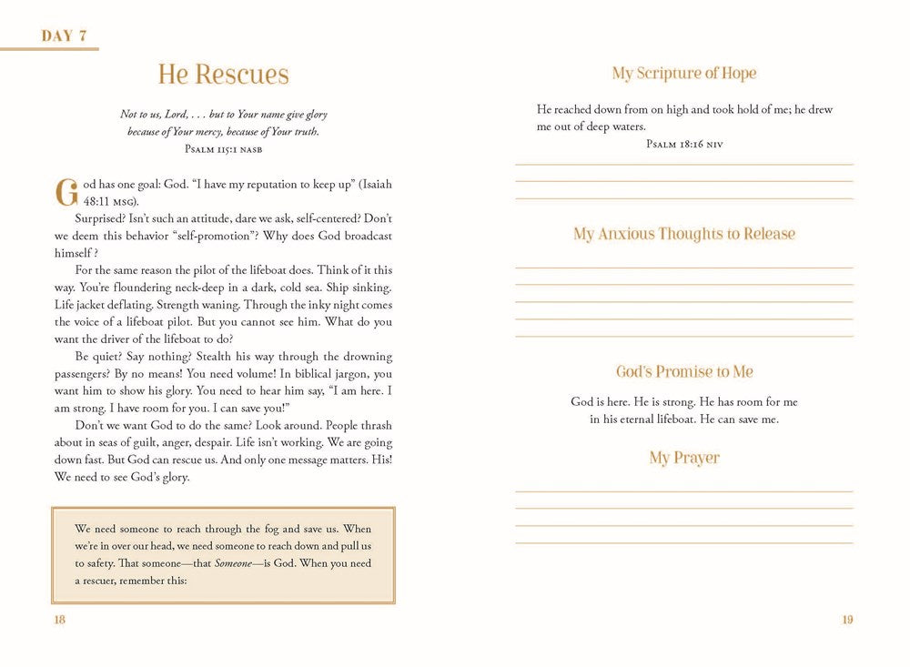 Calm Moments for Anxious Days: A 90-Day Devotional Journey (90 Daily Devotions, with Journal Prompts, to Promote Wellness and Peace and Decrease Worry and Stress)