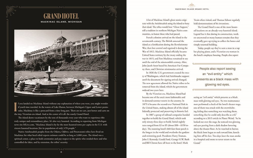 Food to Die For: Recipes and Stories from America's Most Legendary Haunted Places (A Spooky Paranormal Cookbook with Delightfully Creepy Meals, Eerie Destinations, and Spine-Tingling Ghost Tales)