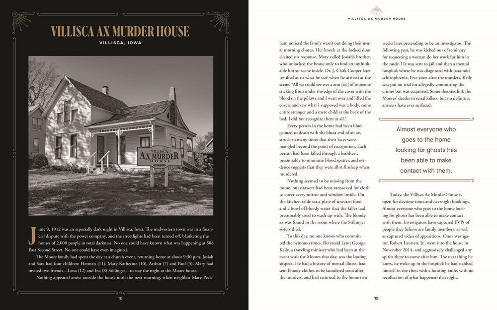 Food to Die For: Recipes and Stories from America's Most Legendary Haunted Places (A Spooky Paranormal Cookbook with Delightfully Creepy Meals, Eerie Destinations, and Spine-Tingling Ghost Tales)
