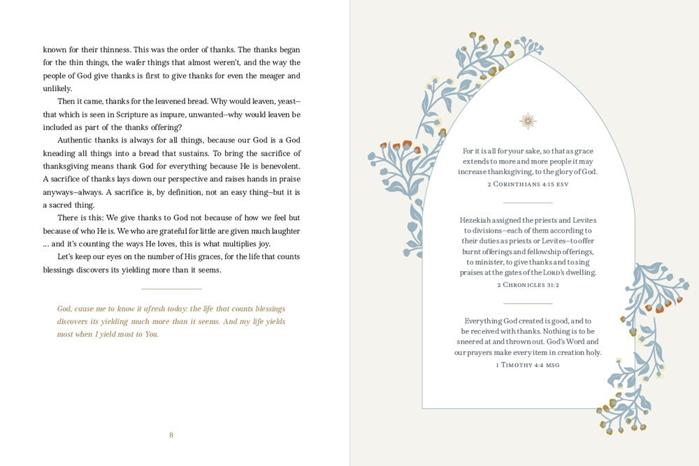 Gifts and Gratitudes: A Year of One Thousand Gifts (A Guided Devotional Journal) - The Perfect Christian Christmas Gift for Women