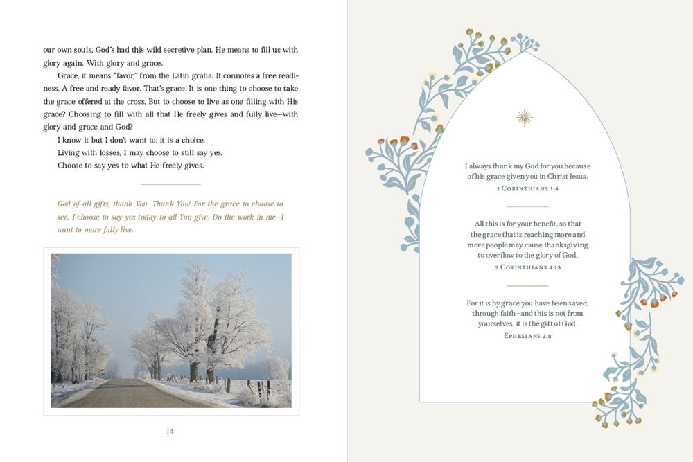 Gifts and Gratitudes: A Year of One Thousand Gifts (A Guided Devotional Journal) - The Perfect Christian Christmas Gift for Women