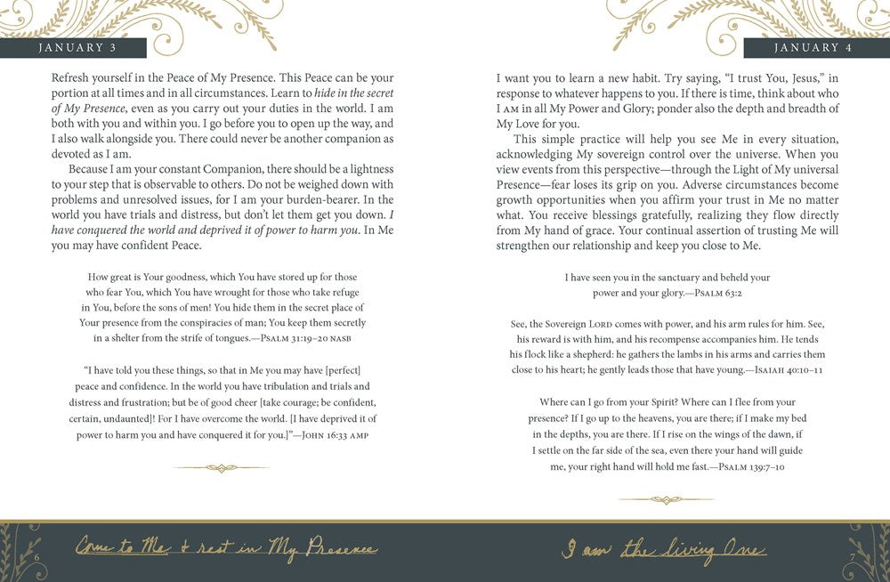 Jesus Calling, Commemorative Edition: Enjoying Peace in His Presence (A 365-Day Devotional, Includes 12 Bonus Devotions and 12 Letters from the Author) - The Perfect Christian Christmas Gift