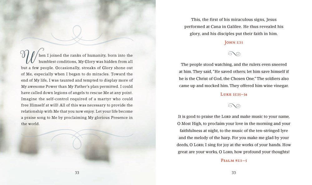 Jesus Calling for Christmas, Padded Hardcover, with Full Scriptures