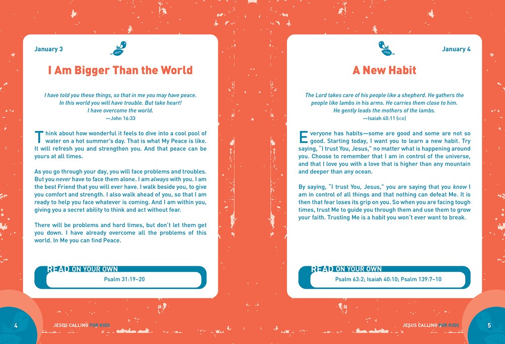 Jesus Calling: 365 Devotions For Kids