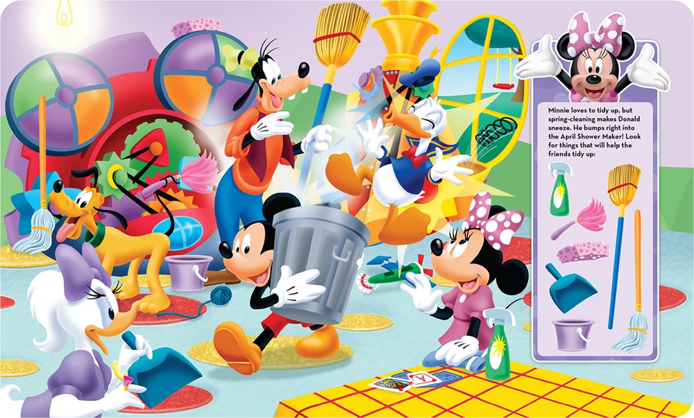 Mickey Mouse Clubhouse - My Little First Look and Find Activity Book - PI Kids
