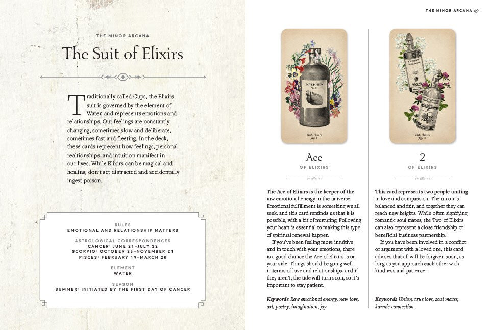 The Antique Anatomy Tarot Kit