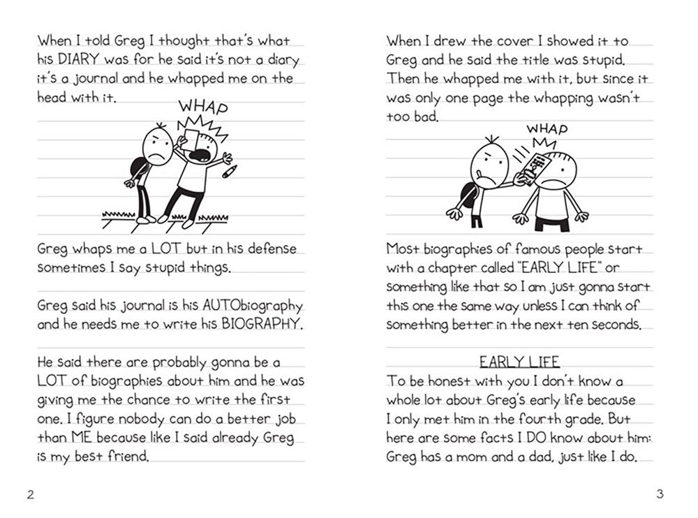 Diary of an Awesome Friendly Kid: Rowley Jefferson's Journal: From the Creator of Diary of a Wimpy Kid (The Awesome Friendly Kid Series)