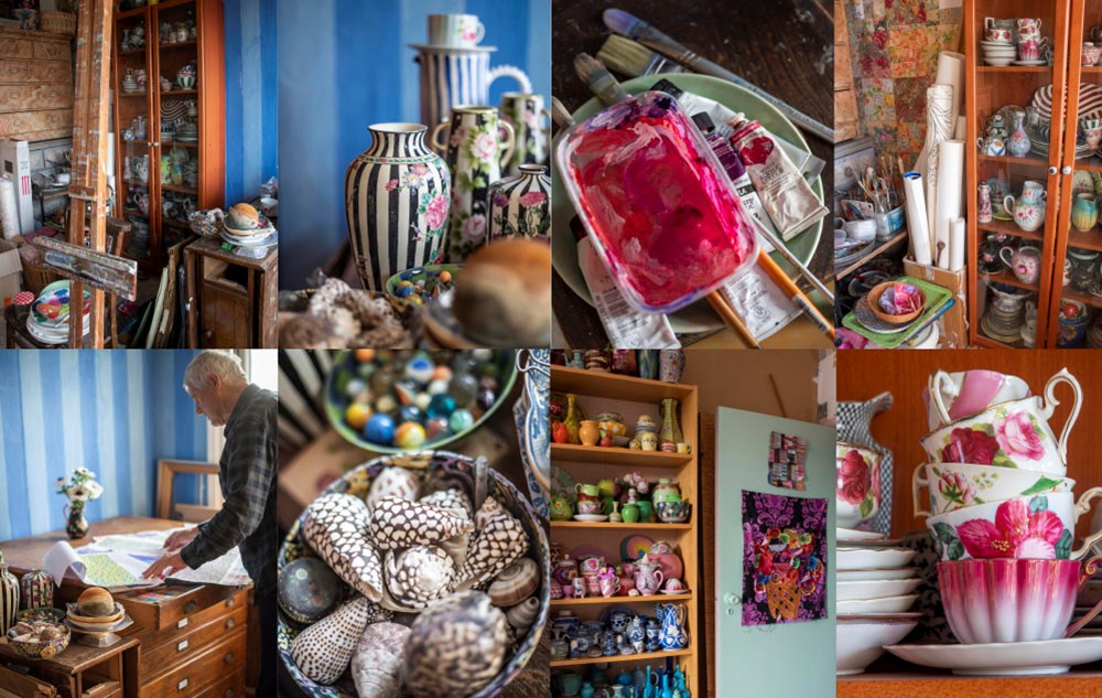 Kaffe Fassett in the Studio