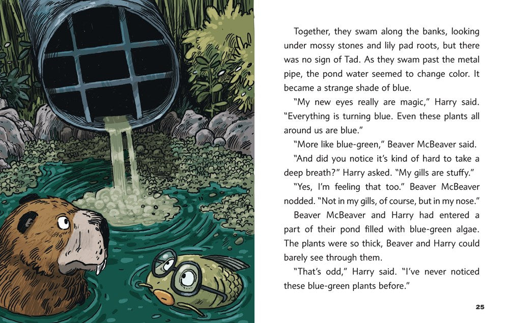 Detective Duck: The Case of the Missing Tadpole (Detective Duck #2)
