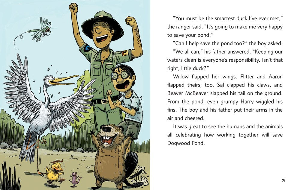Detective Duck: The Case of the Missing Tadpole (Detective Duck #2)