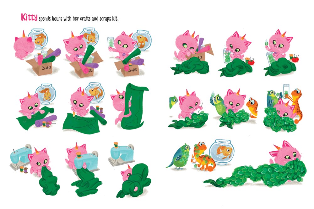 Bubbly Beautiful Kitty-Corn: A Picture Book