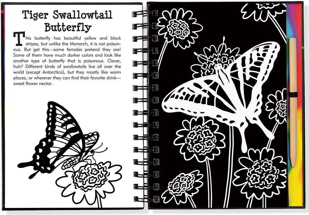 Scratch & Sketch Butterflies & Friends (Trace Along)