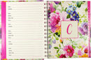Peony Garden Large Address Book