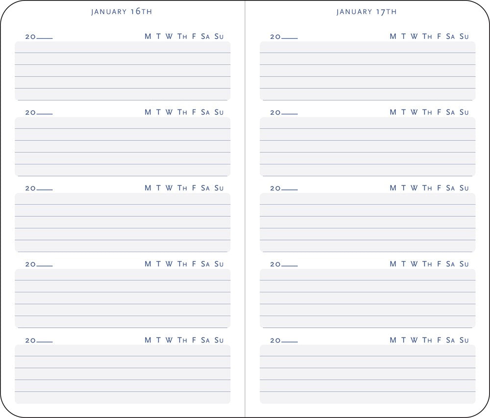 Five Year Journal - Deluxe, Cloth-bound Edition (1 minute a day is all it takes!)