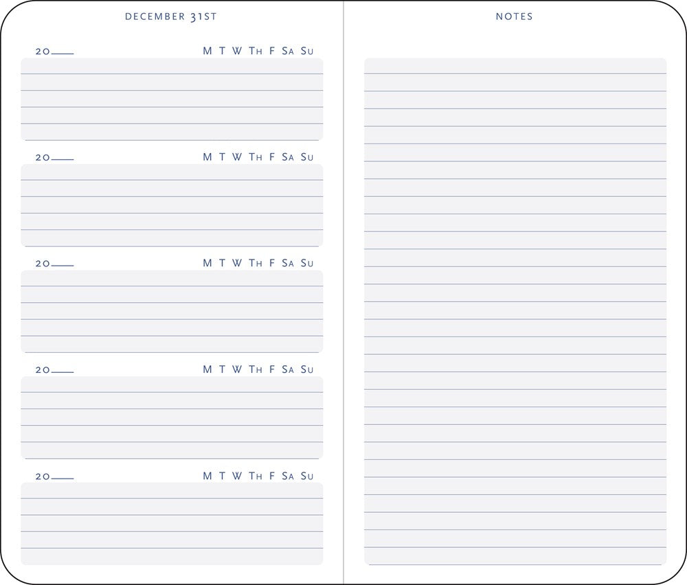 Five Year Journal - Deluxe, Cloth-bound Edition (1 minute a day is all it takes!)