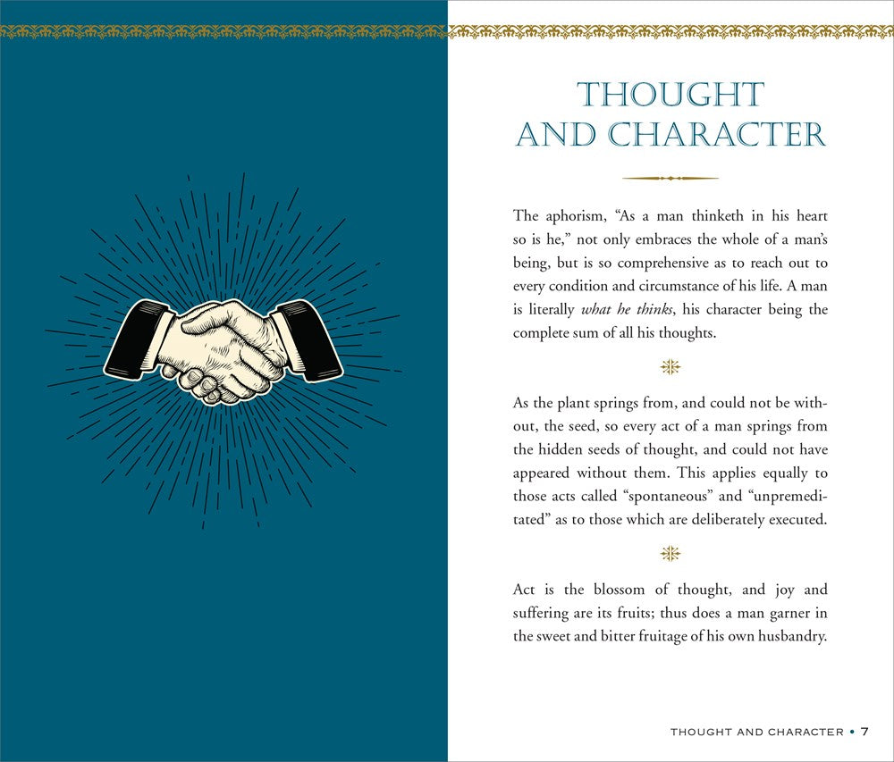 As A Man Thinketh (Deluxe, Hardcovder Edition)
