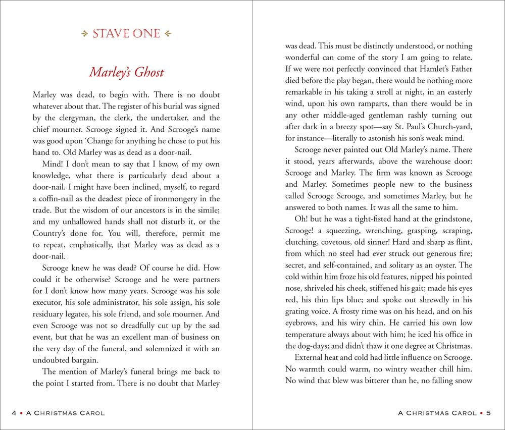A Christmas Carol (Deluxe Gift Edition)
