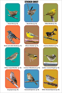 Birder's Logbook: A Seek-and-Sticker Book for Budding Ornithologists (comes with 100 full-color stickers of birds!)