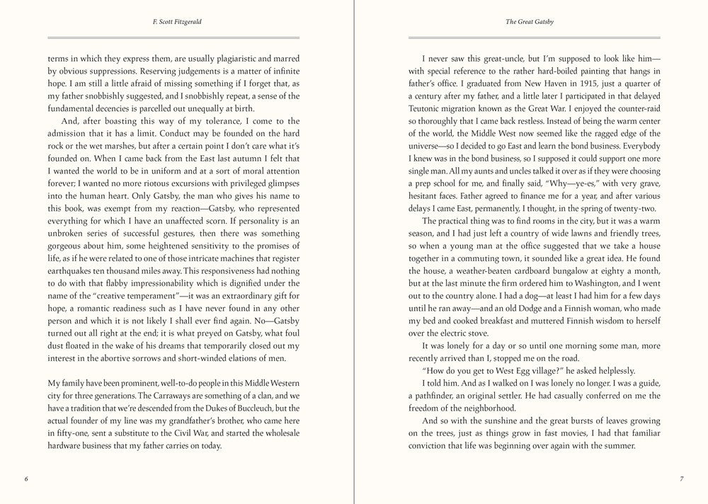 The Great Gatsby (Masterpiece Library Edition)