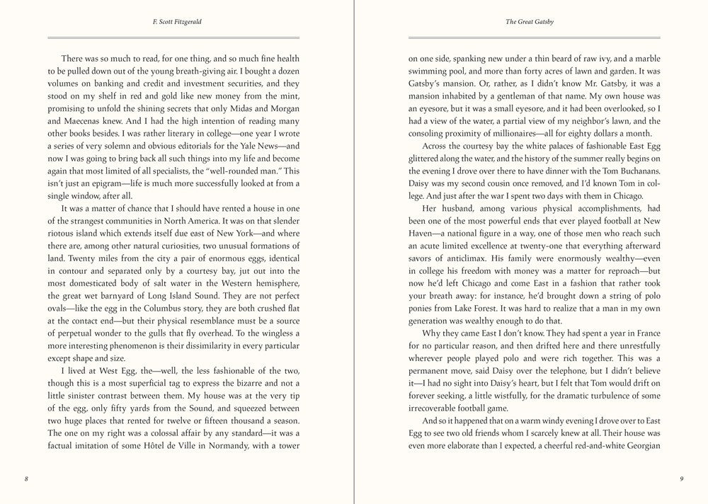The Great Gatsby (Masterpiece Library Edition)