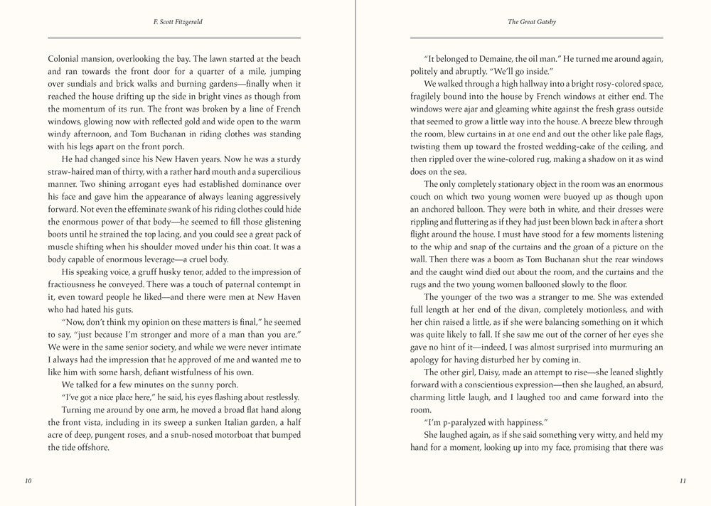 The Great Gatsby (Masterpiece Library Edition)
