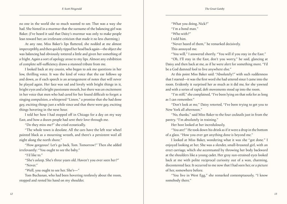 The Great Gatsby (Masterpiece Library Edition)