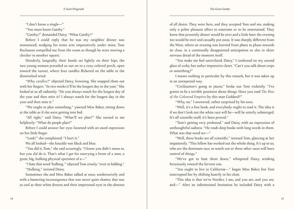 The Great Gatsby (Masterpiece Library Edition)