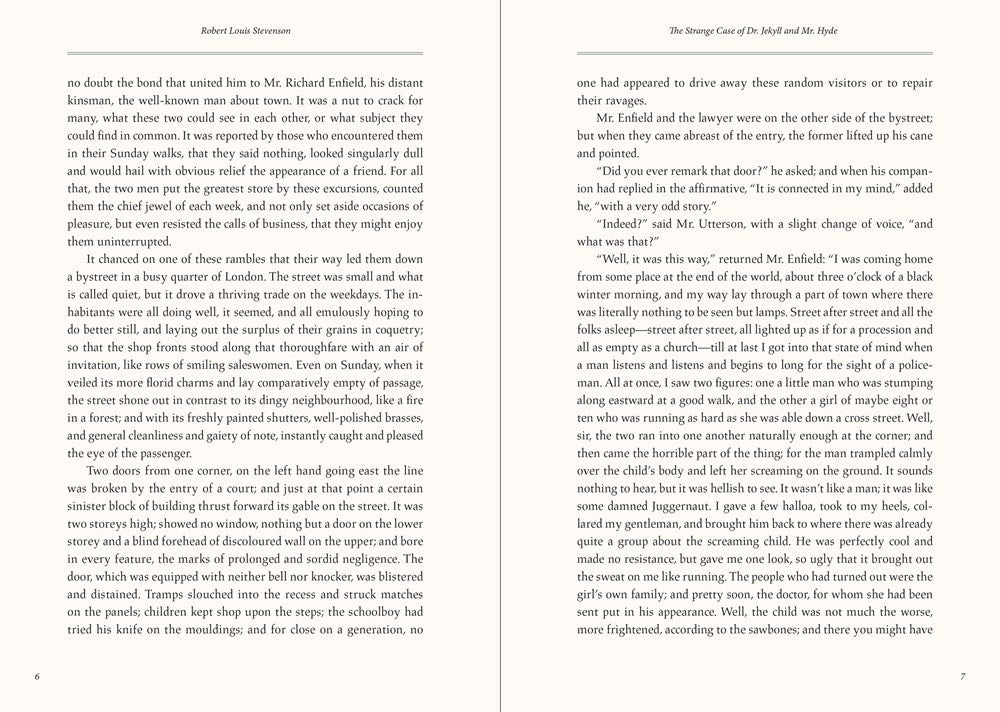 The Strange Case of Doctor Jekyll and Mr. Hyde (Masterpiece Library Edition)